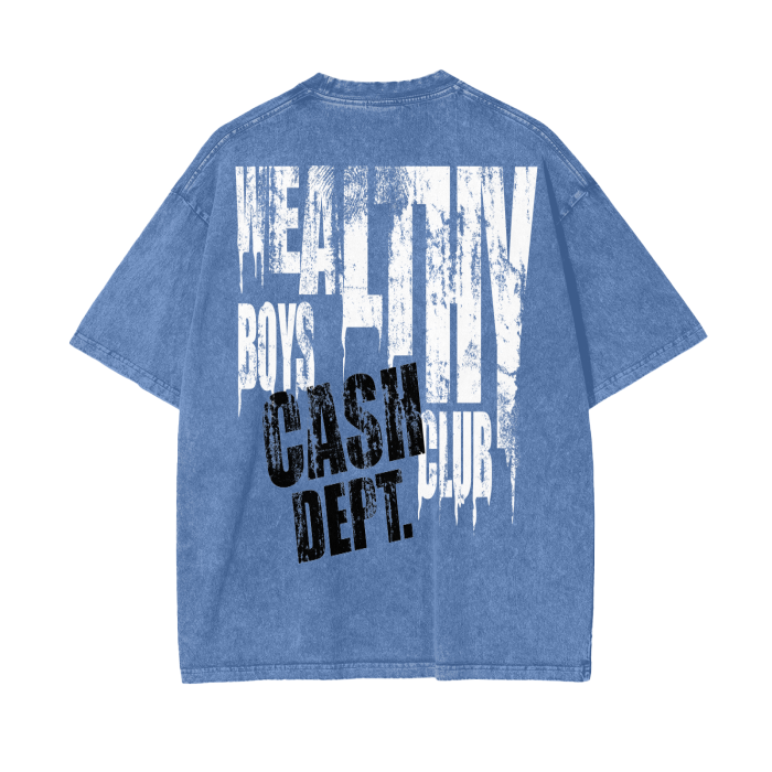 Acid Wash Oversize T-Shirt - 250 GSM